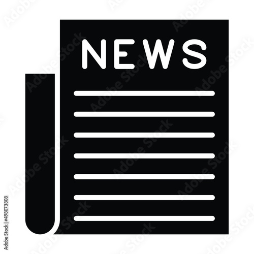 Newspaper Icon Style