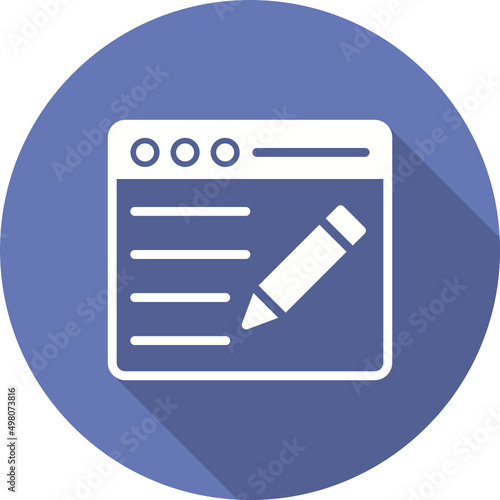 Blogging Icon
