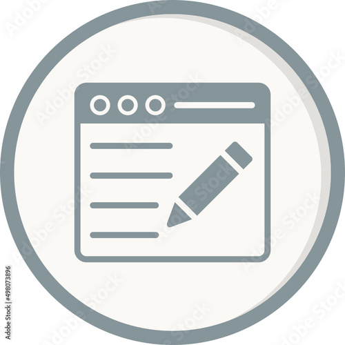 Blogging Icon
