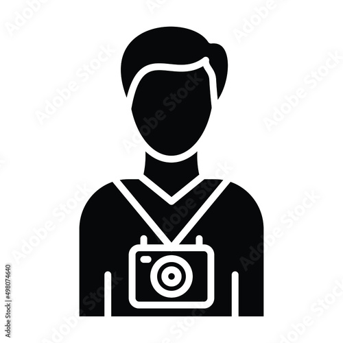 Cameraman Icon Style