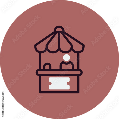 Ticket Office Icon