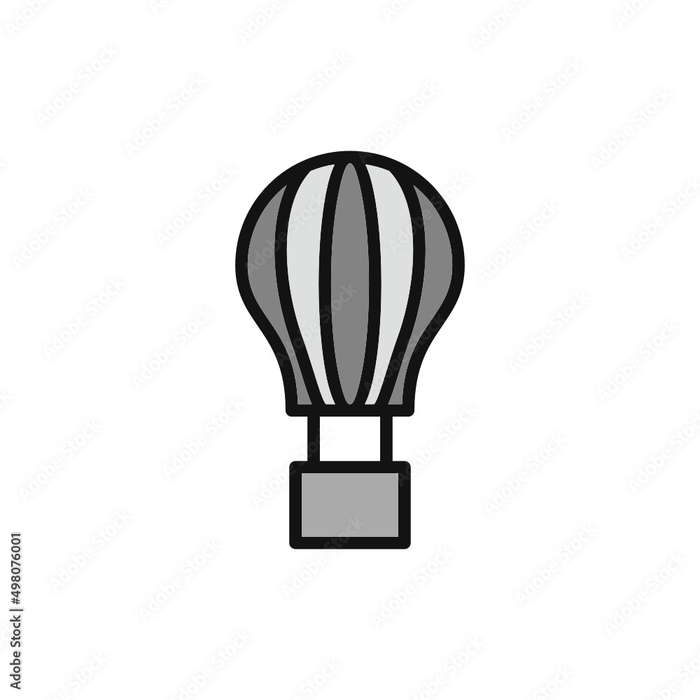 Obraz premium Hot Air Balloon Icon