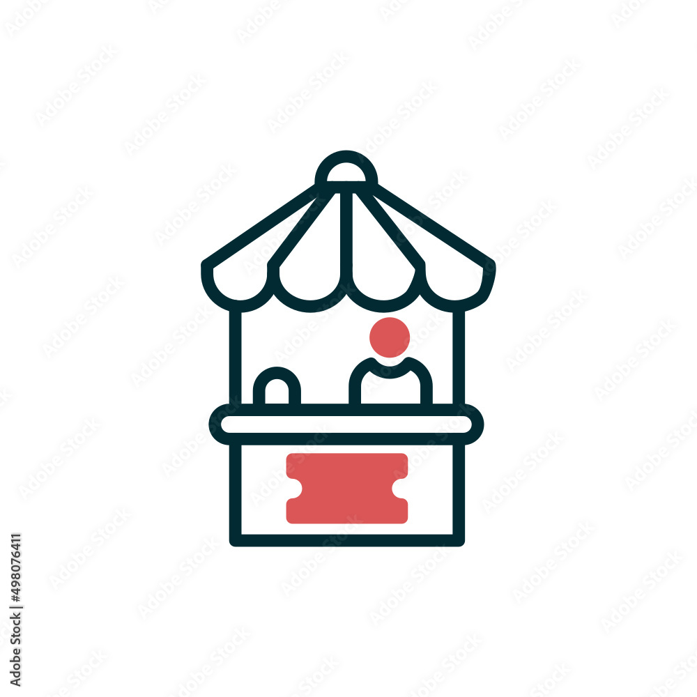 Ticket Office Icon Ticket Office Icon