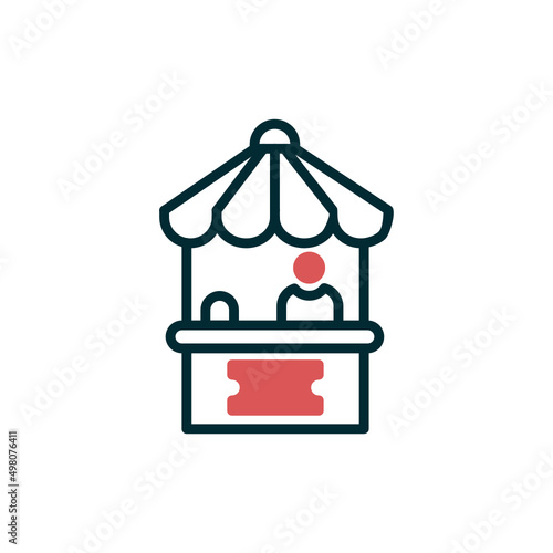 Ticket Office Icon