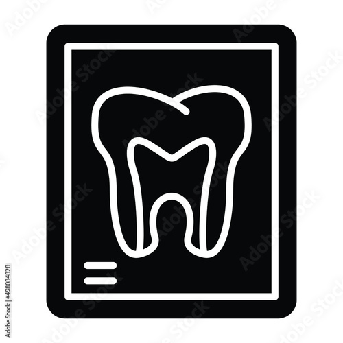Tooth Xray Icon Style
