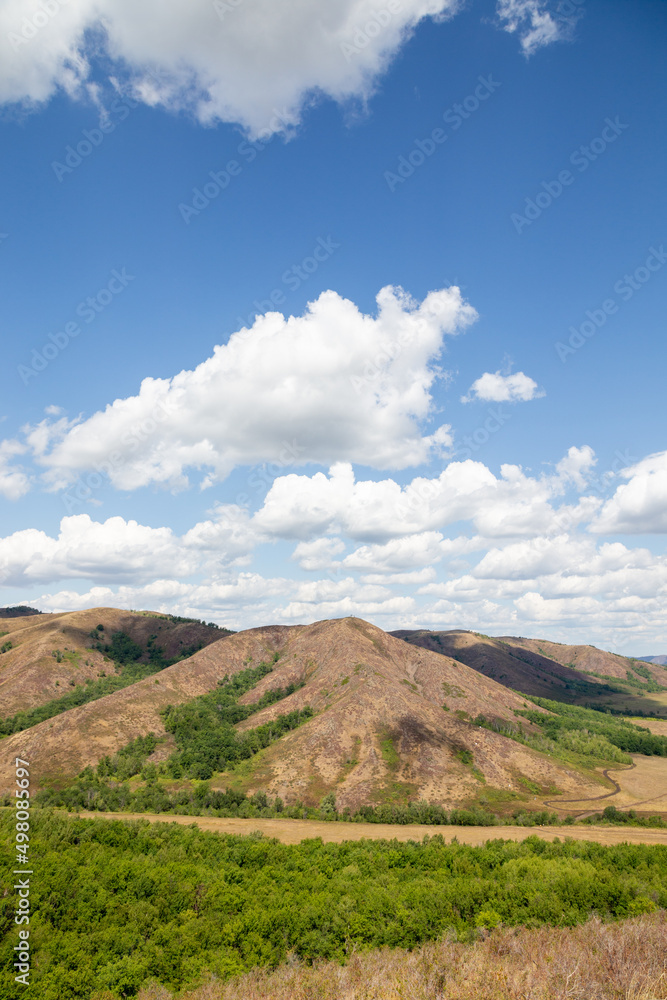 Shaitan-Tau nature reserve (oak forest). Orenburg region, Southern Urals, Russia Shaitan-Tau nature reserve (oak forest). Orenburg region, Southern Urals, Russia