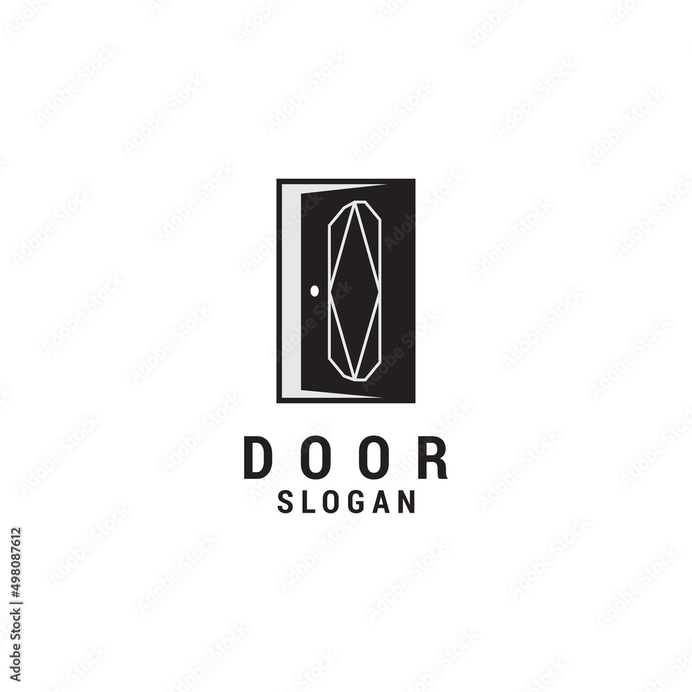 Door logo icon design template .premium vector Door logo icon design template .premium vector