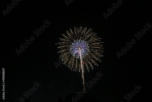 春の豊麻神社花火打ち上げイベント