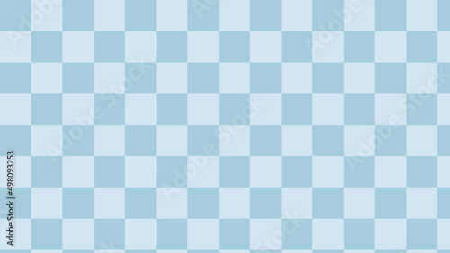 pastel blue big checkerboard, checkered, gingham, plaid, tartan pattern background