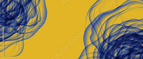 Obraz na plátne abstract background with waves