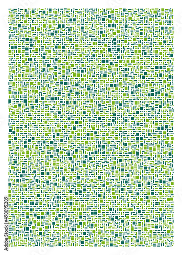 Offset Quads generative art background art illustration
