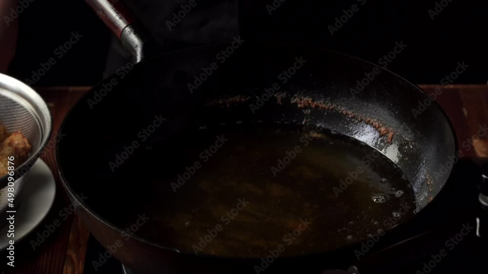 Crispy fried chicken thighs process and ingredients Crispy fried chicken thighs process and ingredients