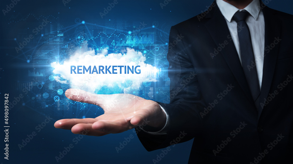 Hand of Businessman holding motivational message Hand of Businessman holding motivational message
