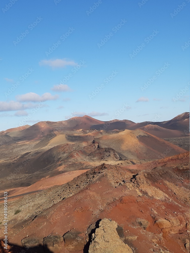 Timanfaya Nationalpark, Vulkanberge