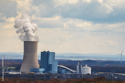 Panorama des Ruhrgebiets: Kraftwerk Datteln