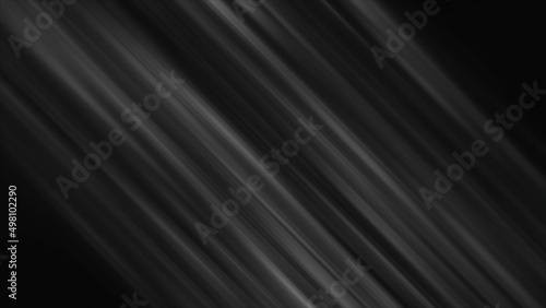 Abstraction in monochrome. Motion. Gray background with white rays and shadows.