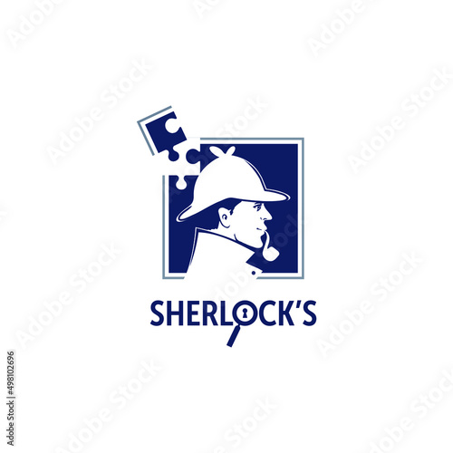 Sherlock Holmes - Detective Logo Design