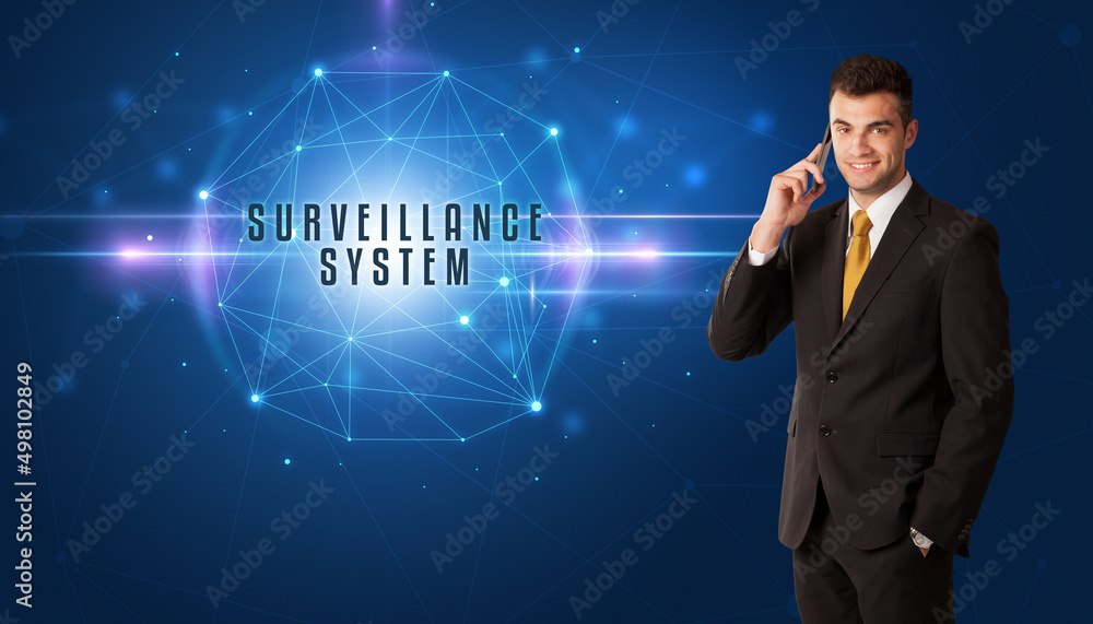 businessman thinking about security concept businessman thinking about security concept