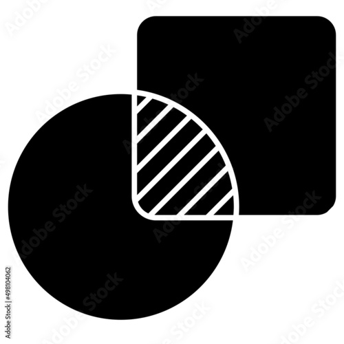 transparency solid icon