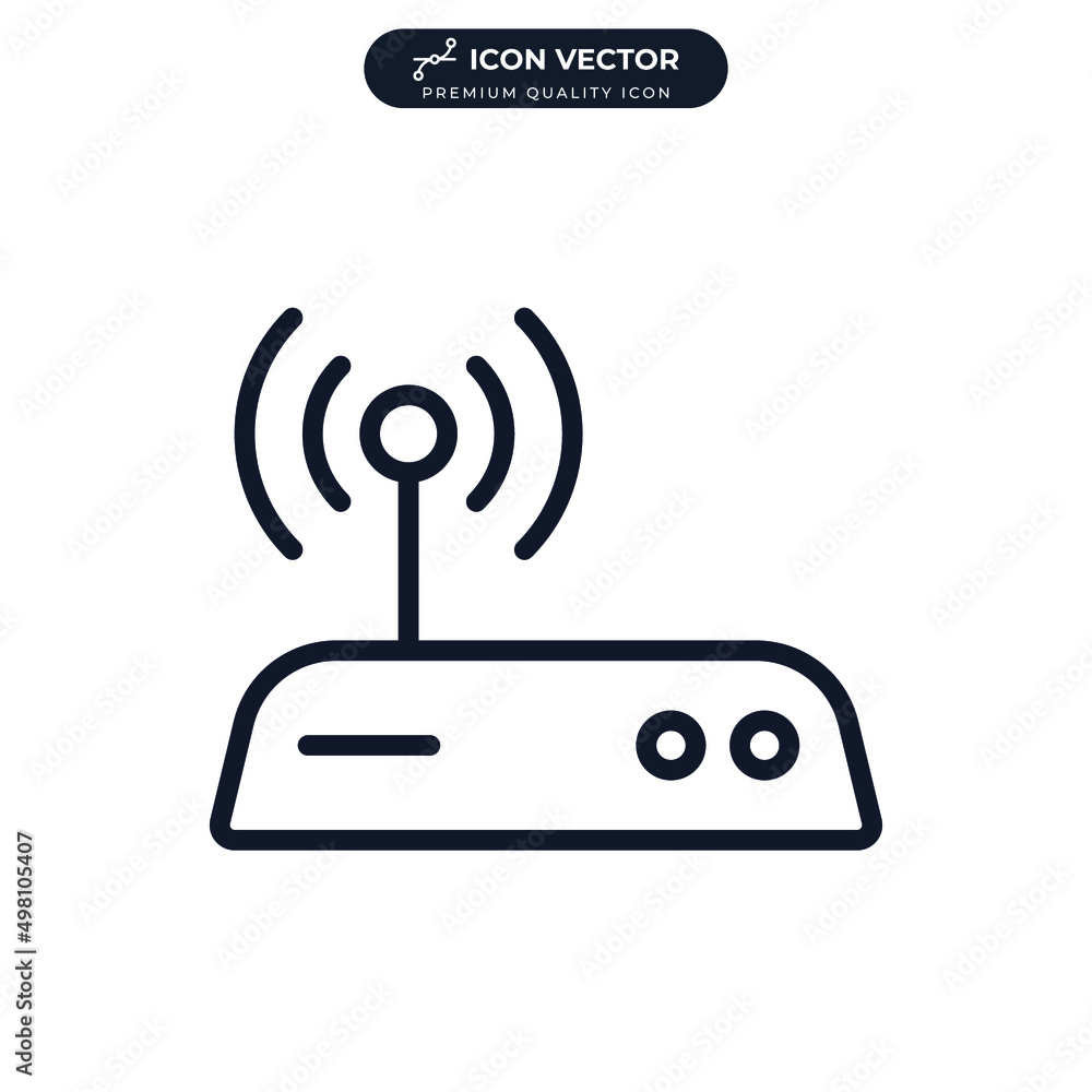 router icon symbol template for graphic and web design collection logo vector illustration router icon symbol template for graphic and web design collection logo vector illustration