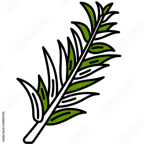 rosemary one color icon
