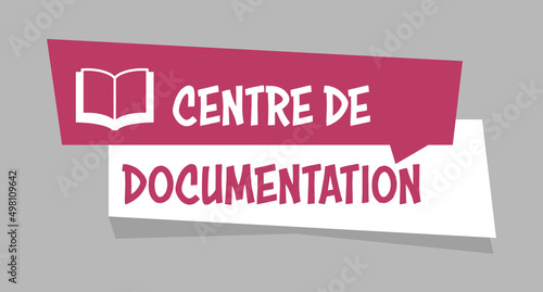Logo centre de documentation. photo