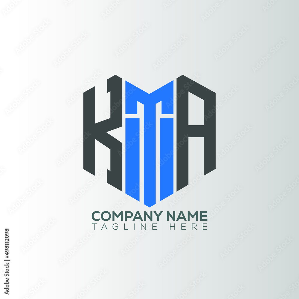 Kta Letter Logo Design On White Backgroundkta Creative Initials Letter Logo Conceptkta Letter 