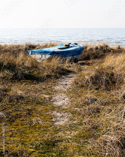 boat on the beach