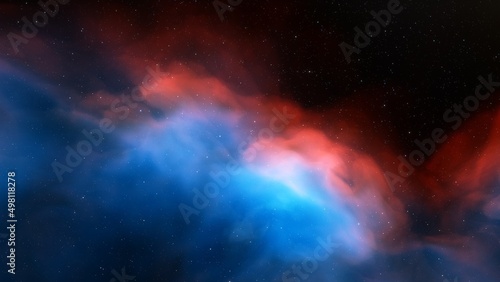 Wallpaper Mural science fiction illustrarion, colorful space background with stars	
 Torontodigital.ca