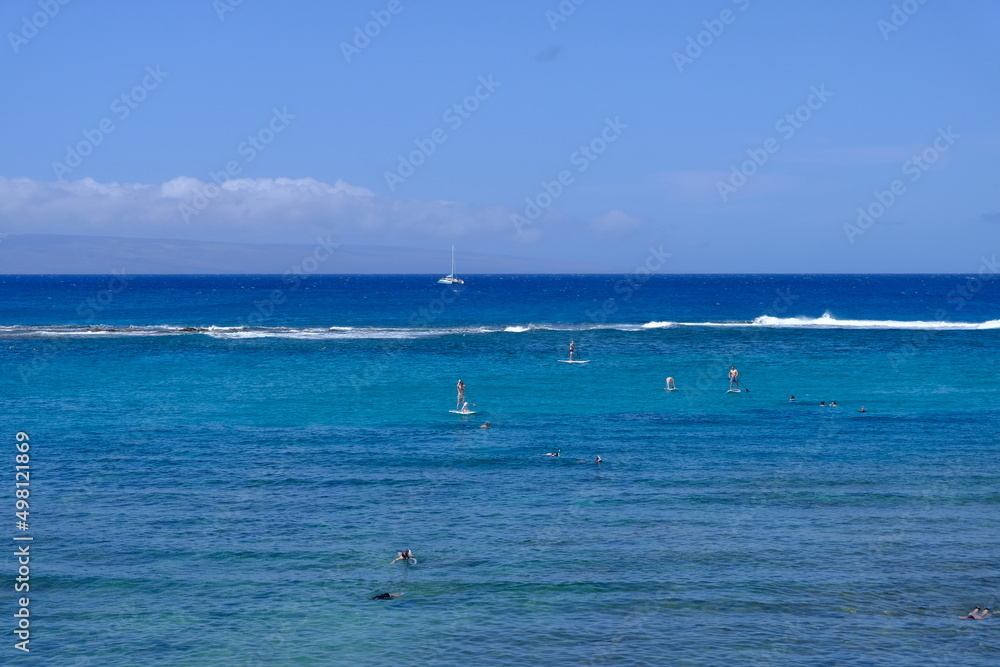 Naklejka premium Blue Ocean