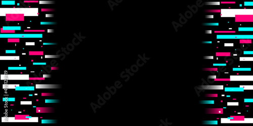 Colored modern background in the style of the social network. Digital background. Stream cover. Social media concept. Vector illustration