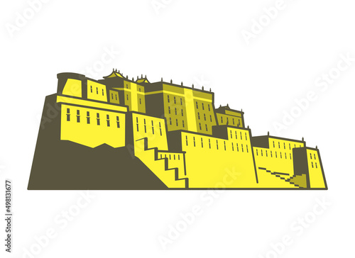 Potala Palace. famous Landmark of the world series, Famous scenic spots photo