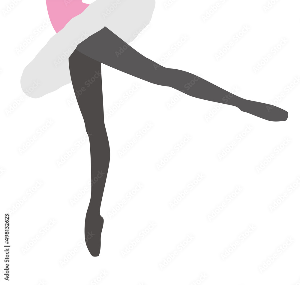 sexy girl leg series,ballet girl, vector sexy girl leg series,ballet girl, vector