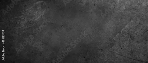 Panel kuchenny z motywem Black textured dark concrete background