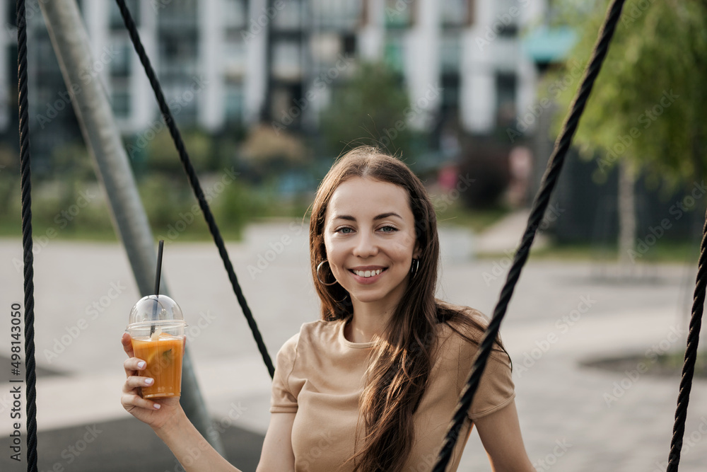 © jozzeppe777 - positive woman with juice