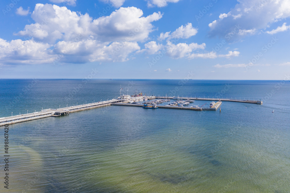 Fototapeta premium Molo w Sopocie