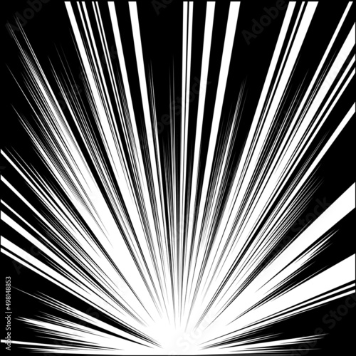 A Comic and Cartoon Background Effect