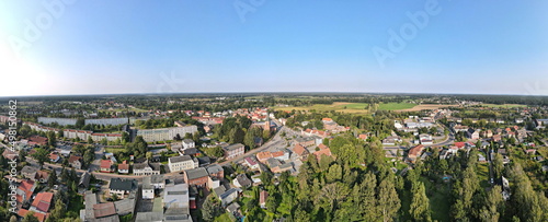 Eggesin, Stadtzentrum, 180°-Panorama