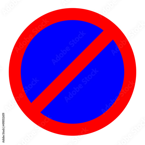 Free Download No parking road sign - GFXLoad