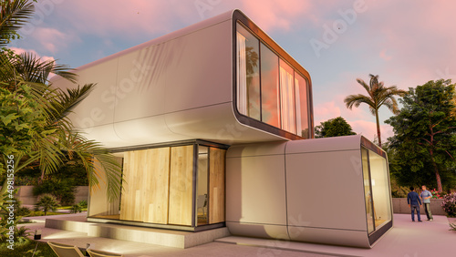 Stylish contemporary house ...