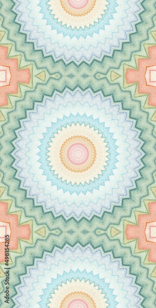 Fractodome Colorful Seamless Fractal Patterns