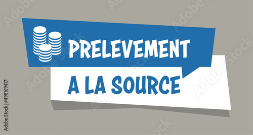 logo prélèvement à la source.