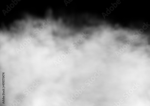 Smoke on black background realistic smoke overlay for different projects design background for promo, trailer, titles, text, opener backdrop