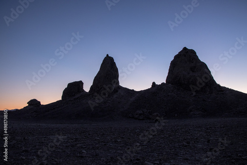 Sunset at the Trona Pinnacles