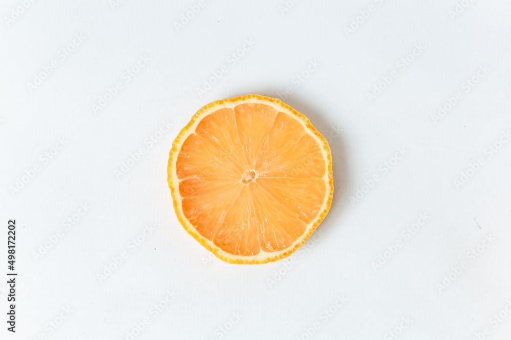 Fresh Citrus Fruit. Lemon, Orange, Mandarin, Grapefruit on Solid White Colored Background. Fresh Citrus Fruit. Lemon, Orange, Mandarin, Grapefruit on Solid White Colored Background.