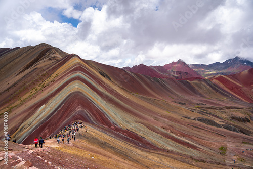 Monta  a de 7 colores  Vinicunca  Cusco - Rainbow Mountain