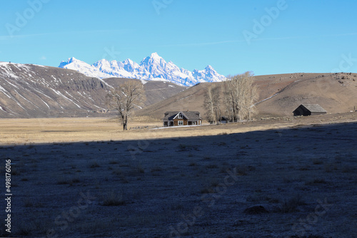 Miller House National Register of Historical Places Elk Refuge Jackson Hole Wyoming
