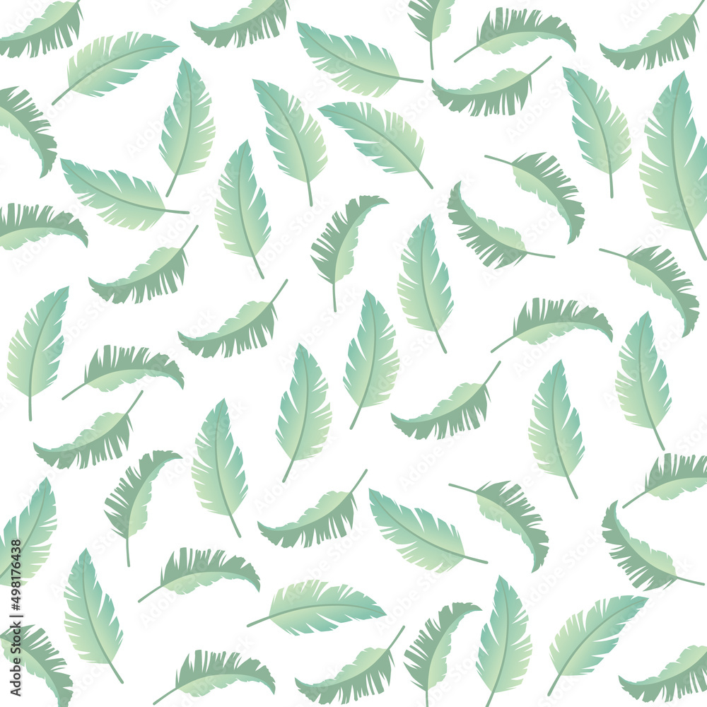 seamless pattern with green leaves seamless pattern with green leaves