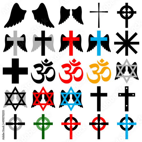 Religion Clipart Set