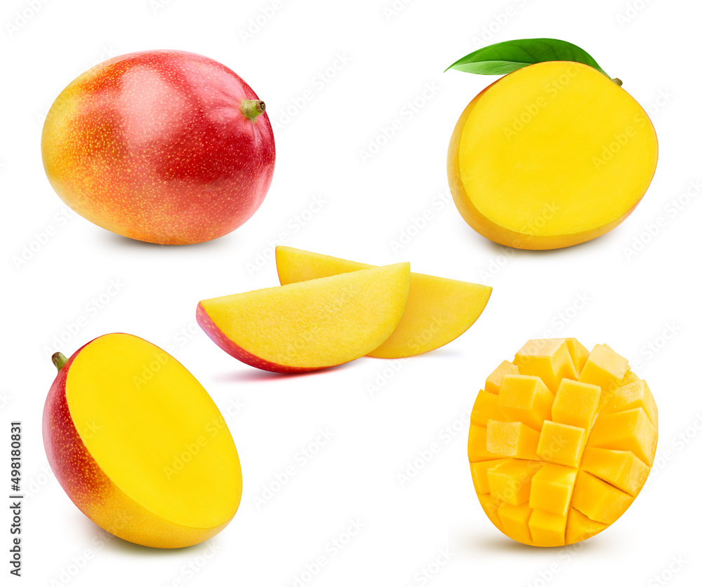 Fototapeta premium Mango isolated on white background